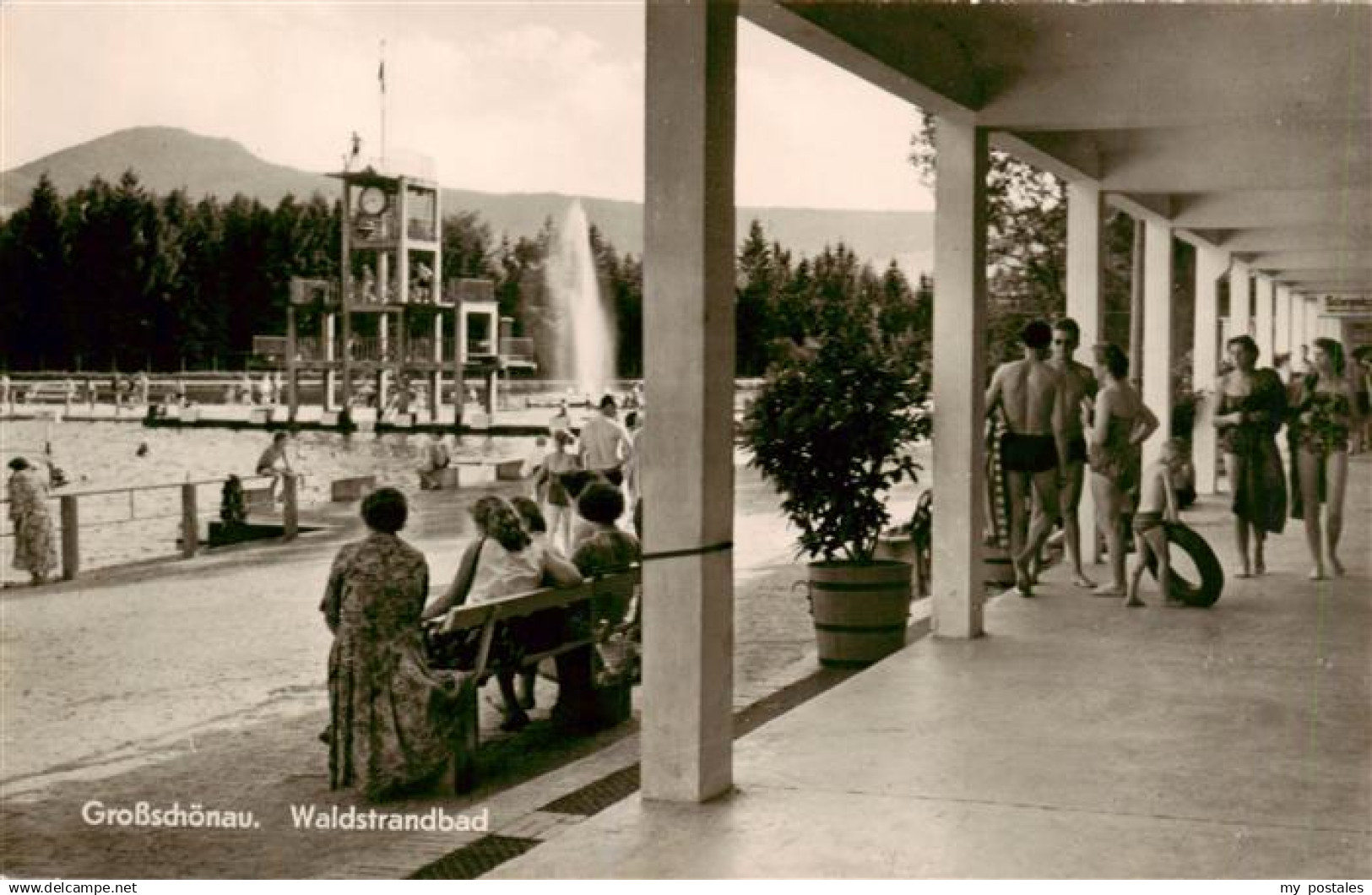 73962062 Grossschoenau Sachsen Waldstrandbad