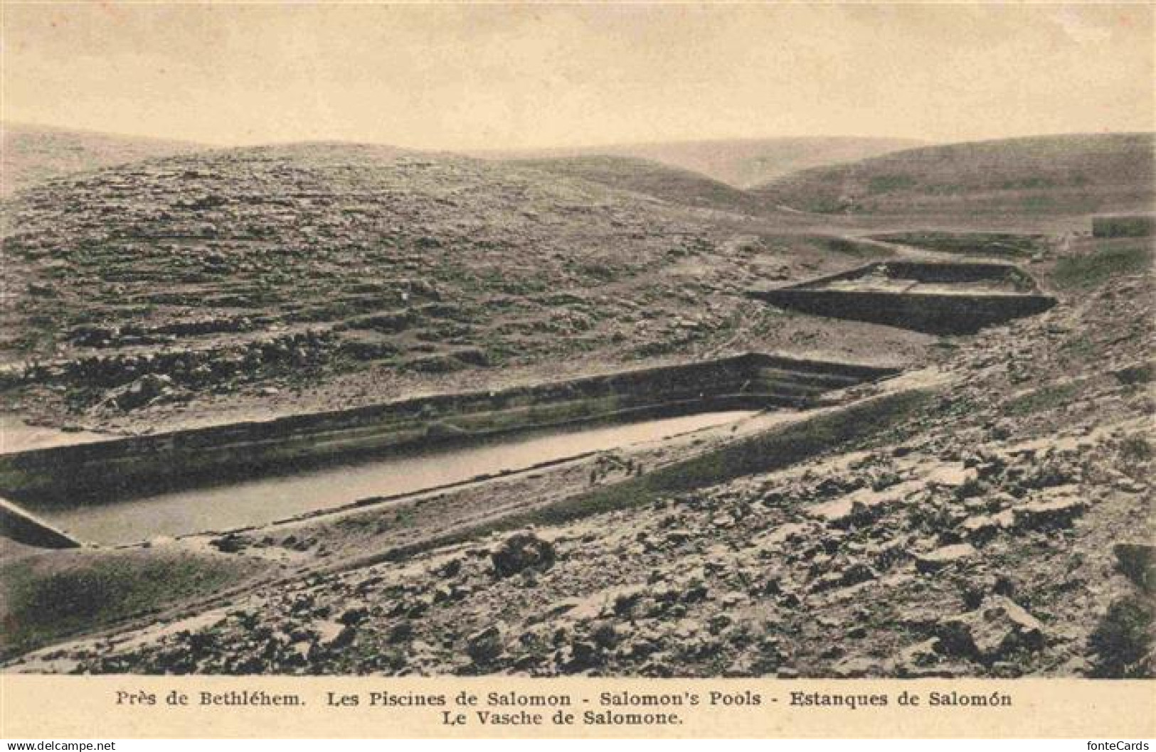 73963146 Bethlehem  Yerushalayim Israel Les Piscines de Salomon