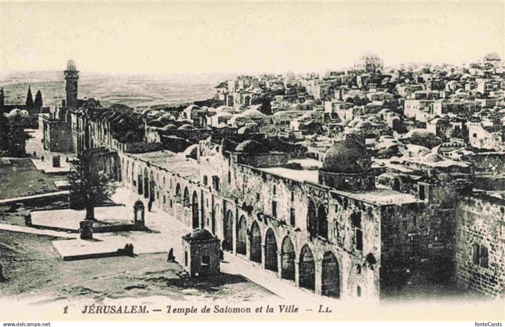 73963289 Jerusalem__Yerushalayim_Israel Temple de Salomon et la Ville