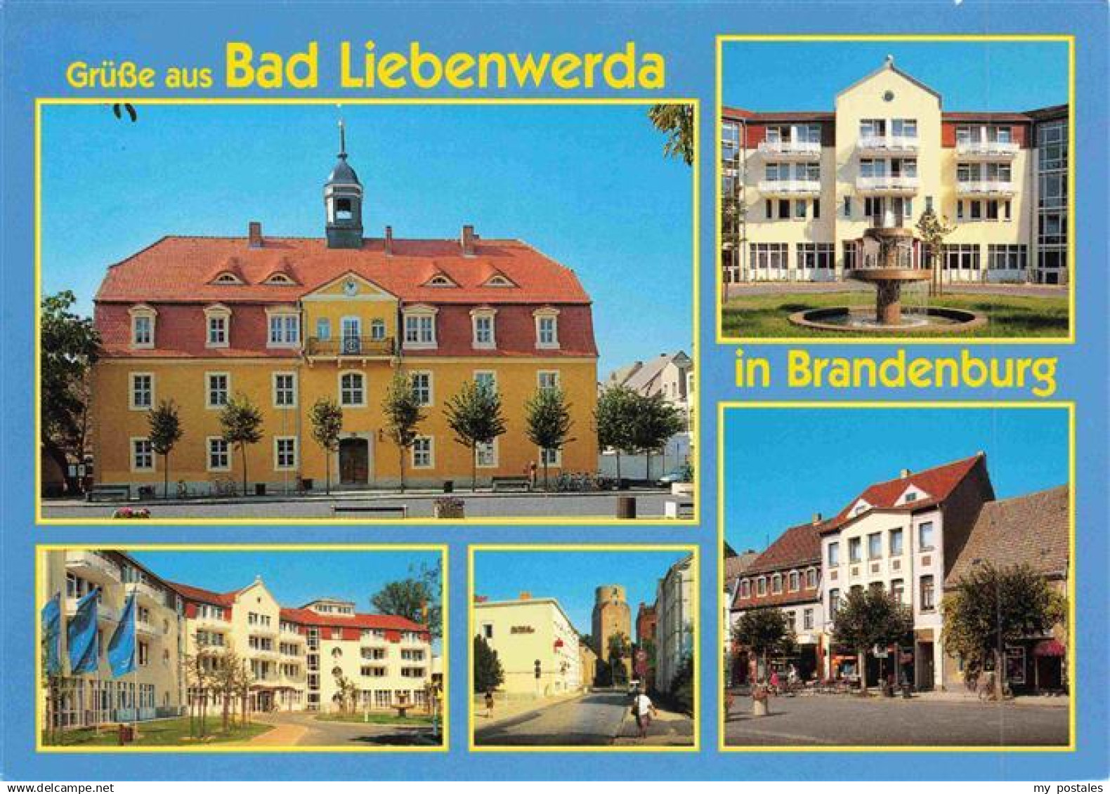 73988538 Bad Liebenwerda Schloss Brunnen Ortspartien