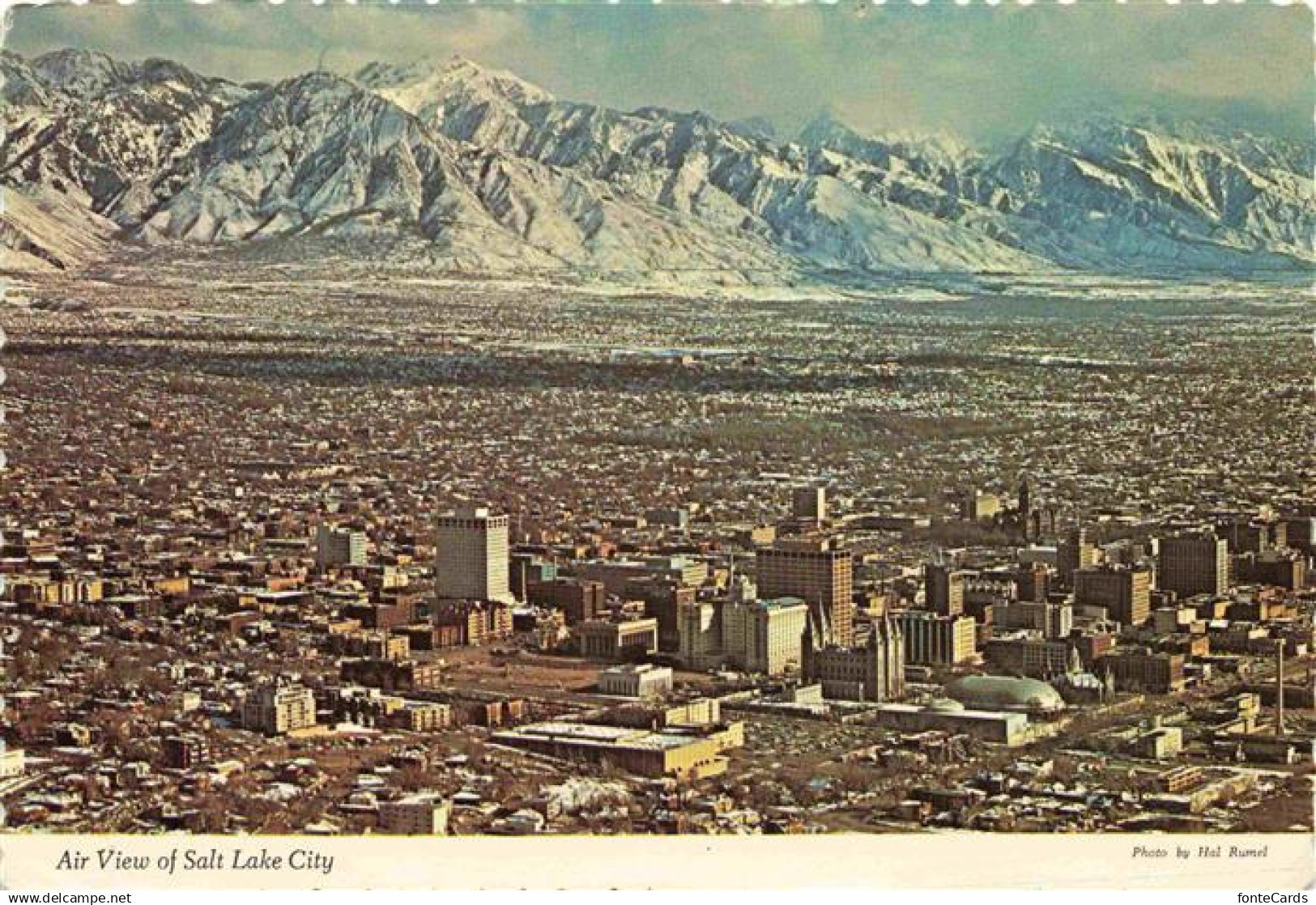 73994314 Salt_Lake_City_Utah_USA Air View of Salt Lake City