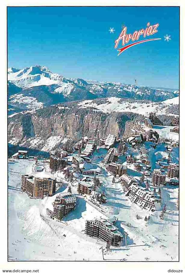 74 - Avoriaz - Vue panoramique - Hiver - Neige - CPM - Voir Scans Recto-Verso