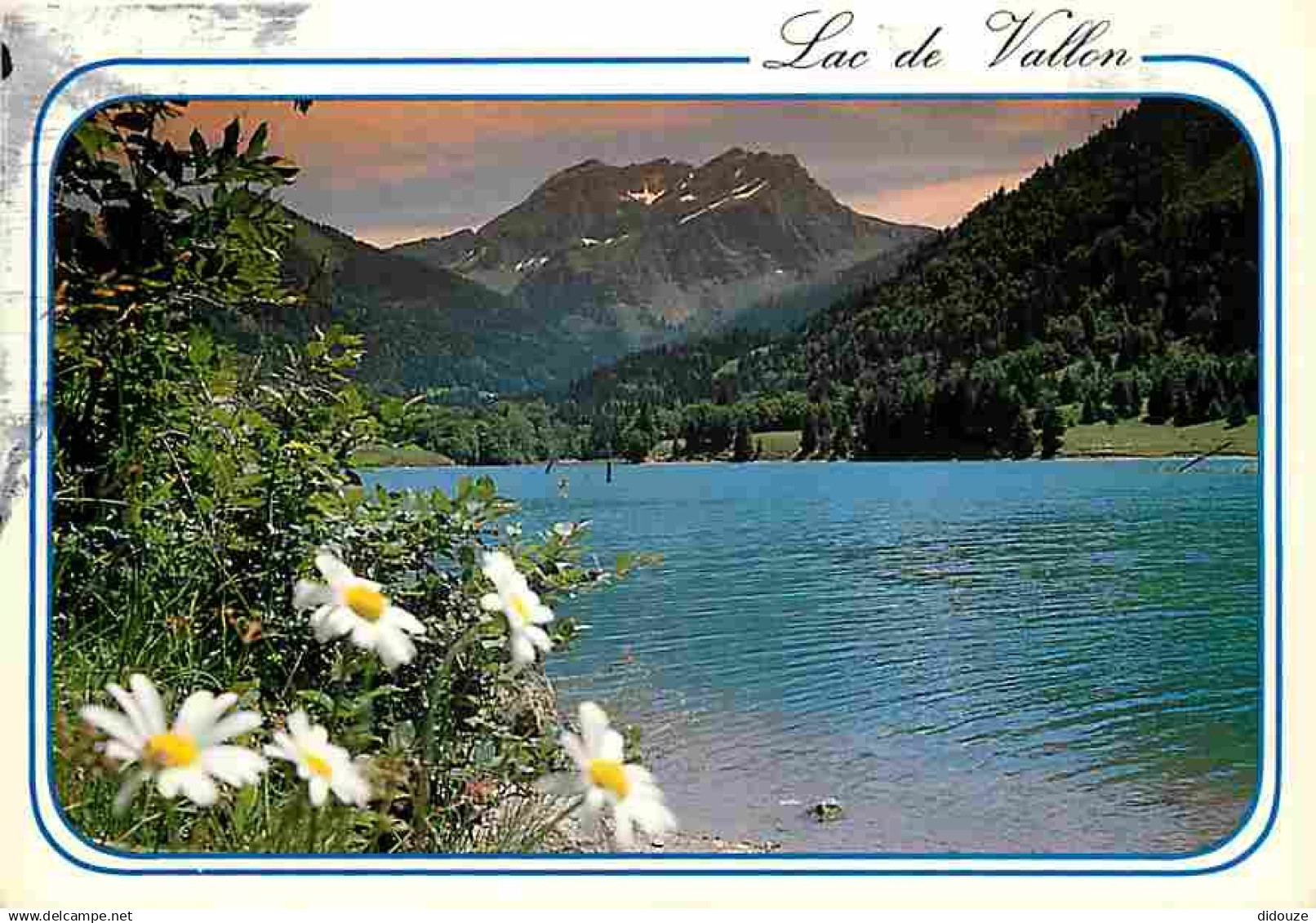 74 - Bellevaux - Le Lac de Vallon - Le Roc d'Enfer - Flamme Postale - CPM - Voir Scans Recto-Verso