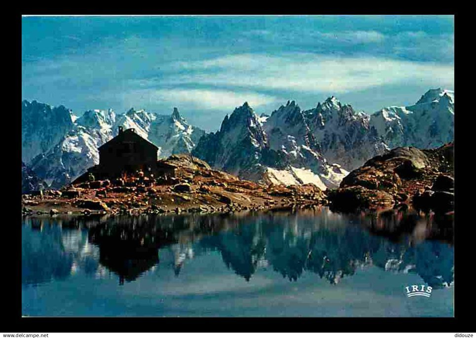 74 - Chamonix - Mont-Blanc - Le Lac Blanc - Les Grandes Jorasses - Les Aiguilles de Chamonix - Le Mont-Blanc - CPM - Voi