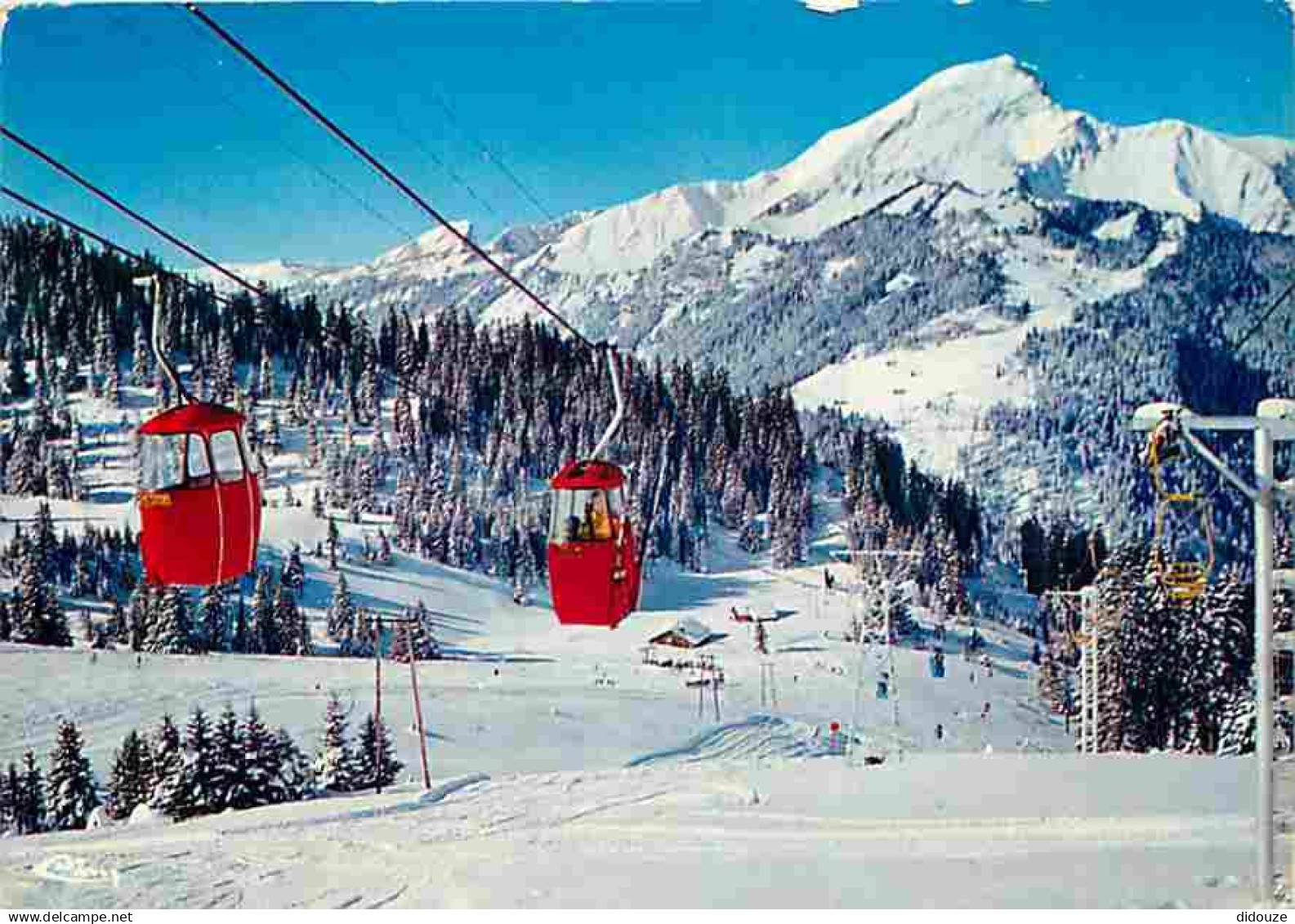 74 - Chatel - Le Télécabine de Super-Chatel - Le Mont de Grange - Télécabine - Hiver - Neige - CPM - Voir Scans Recto-Ve