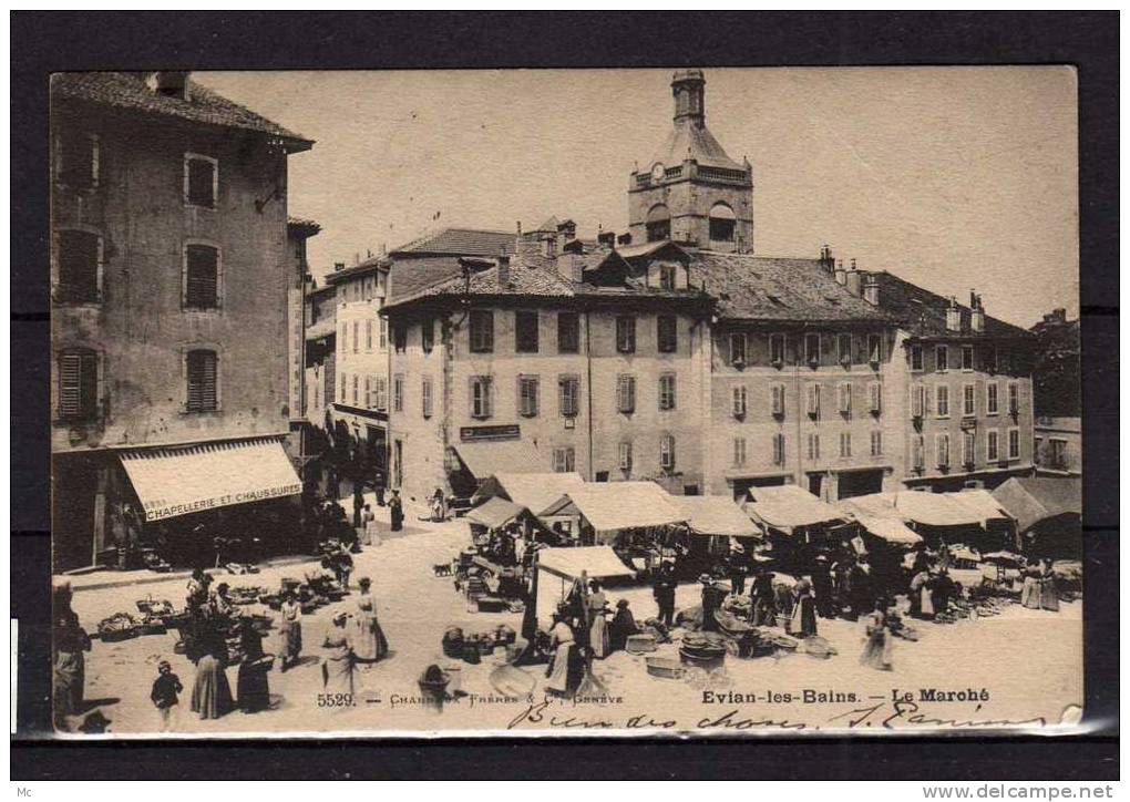 74 - Evian-les-Bains - Le Marché