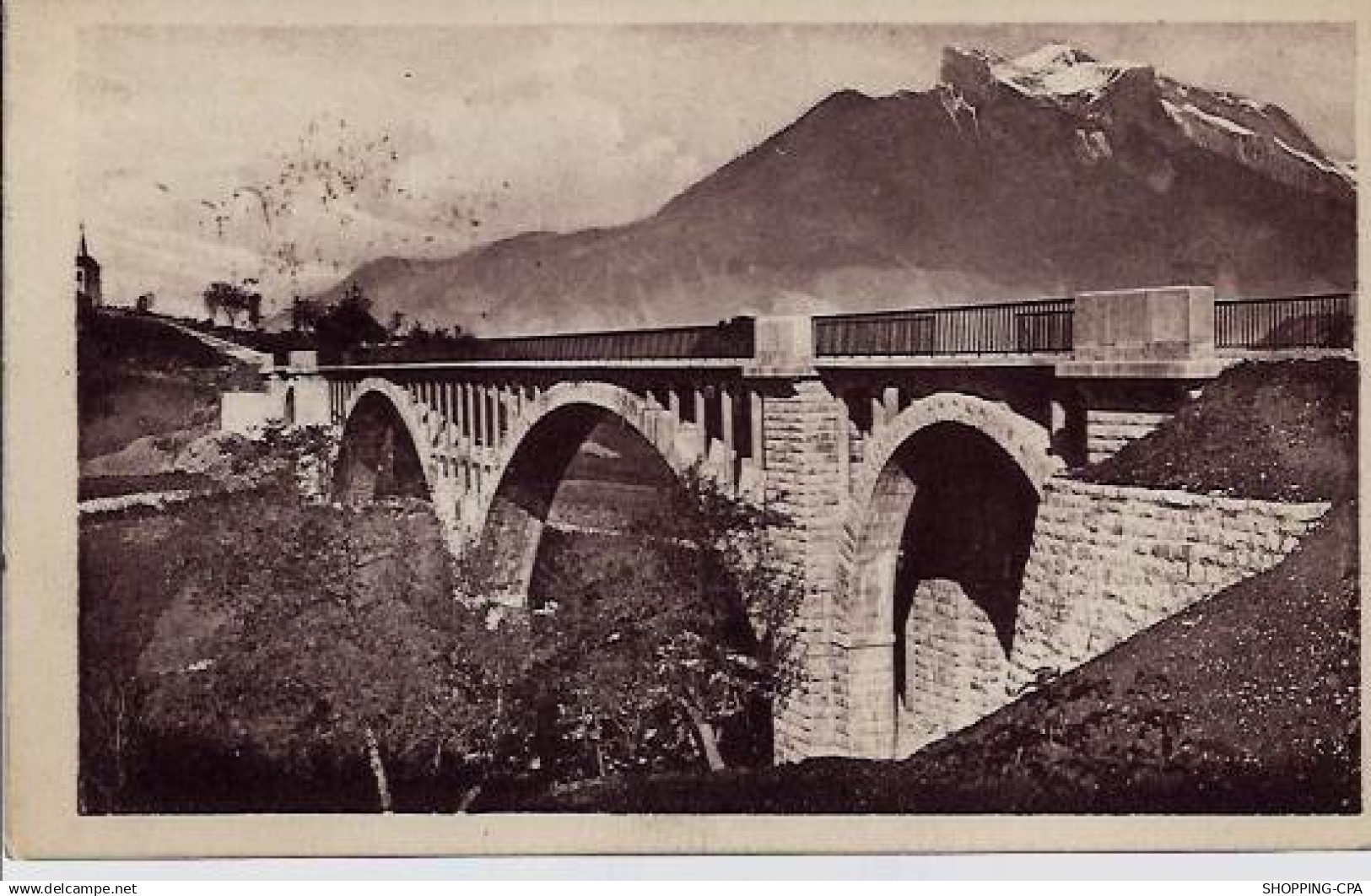 74 - Faverges - Pont de Seythenex - Voyagé - Dos divisé