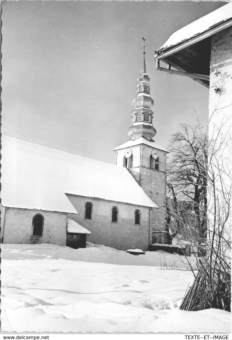 74 LA CHAPELLE D'ABONDANCE - l'église