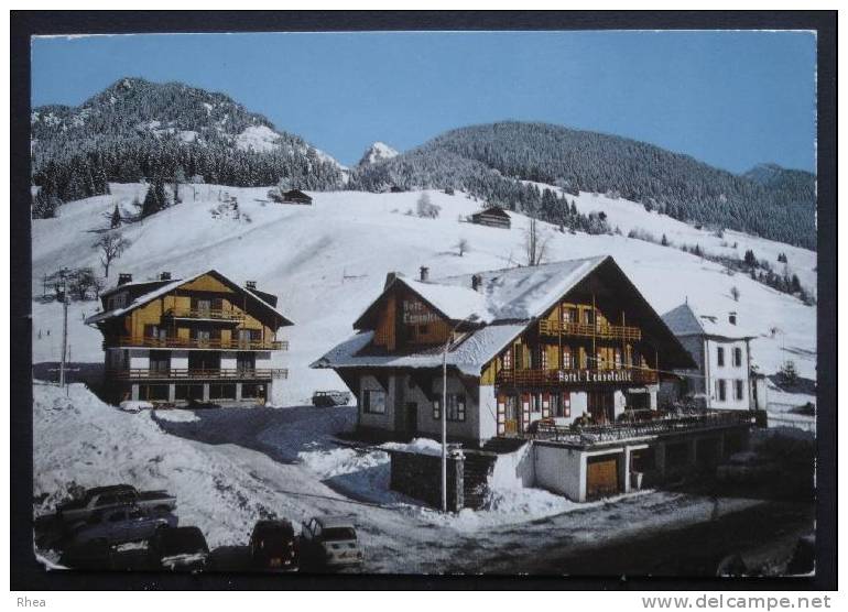 74 La Chapelle d'Abondance sous la neige chalet D74D C74058C RH035735