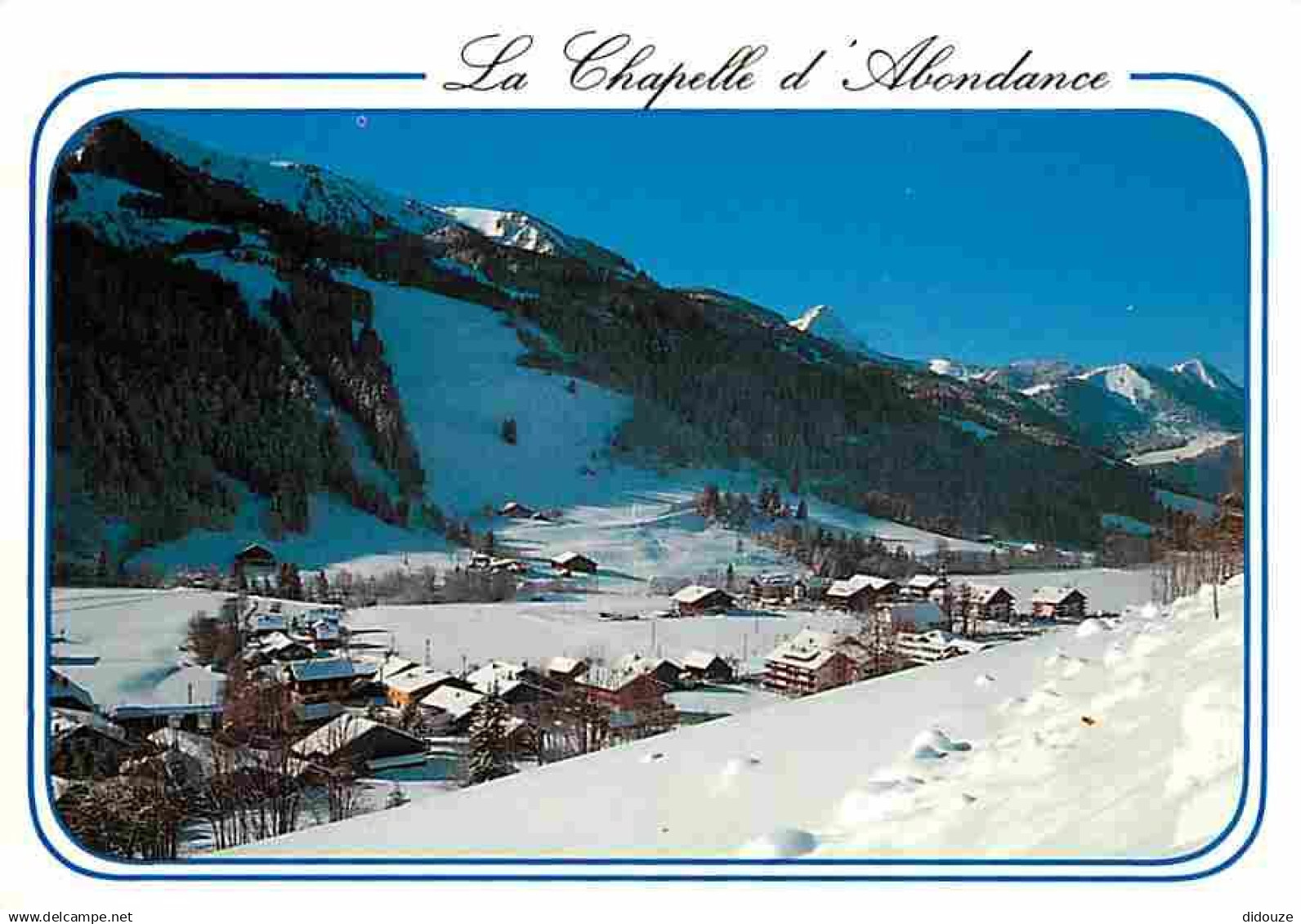 74 - La Chapelle d'Abondance - Vue Générale du Village - Hiver - Neige - CPM - Voir Scans Recto-Verso