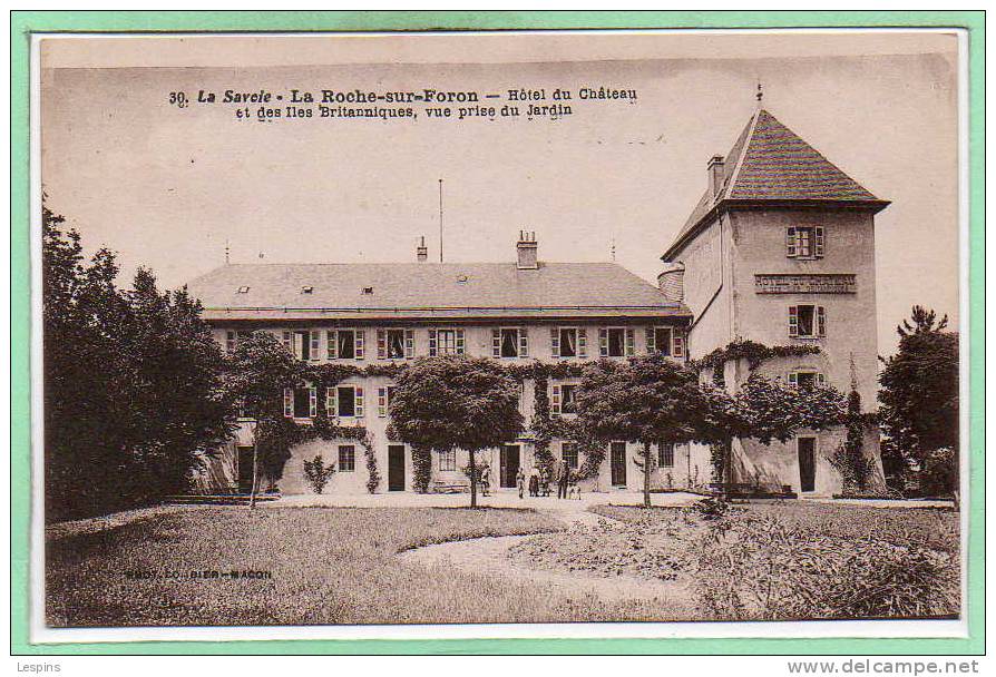 74 - LA ROCHE sur FORON --  Hôtel du château