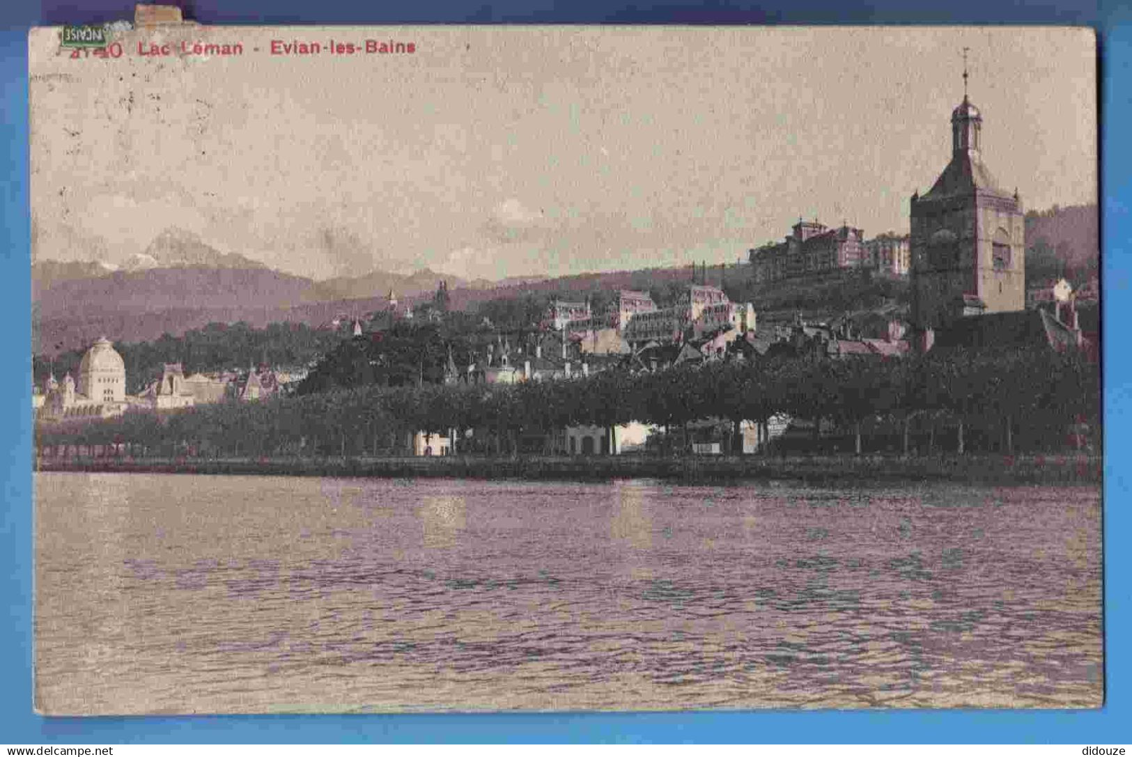 74 - Lac Léman - Evian les Bains - Ecrite en 1909