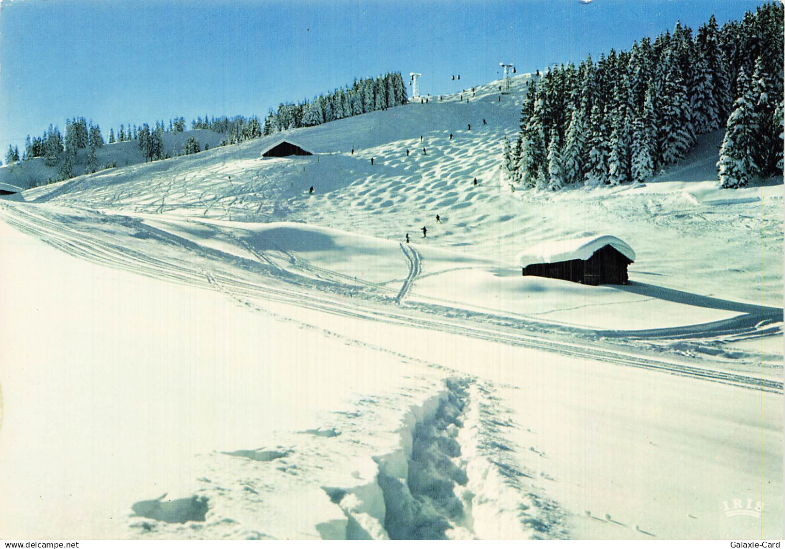 74 LES CONTAMINES MONTJOIE LES PISTES DE MONTJOIE