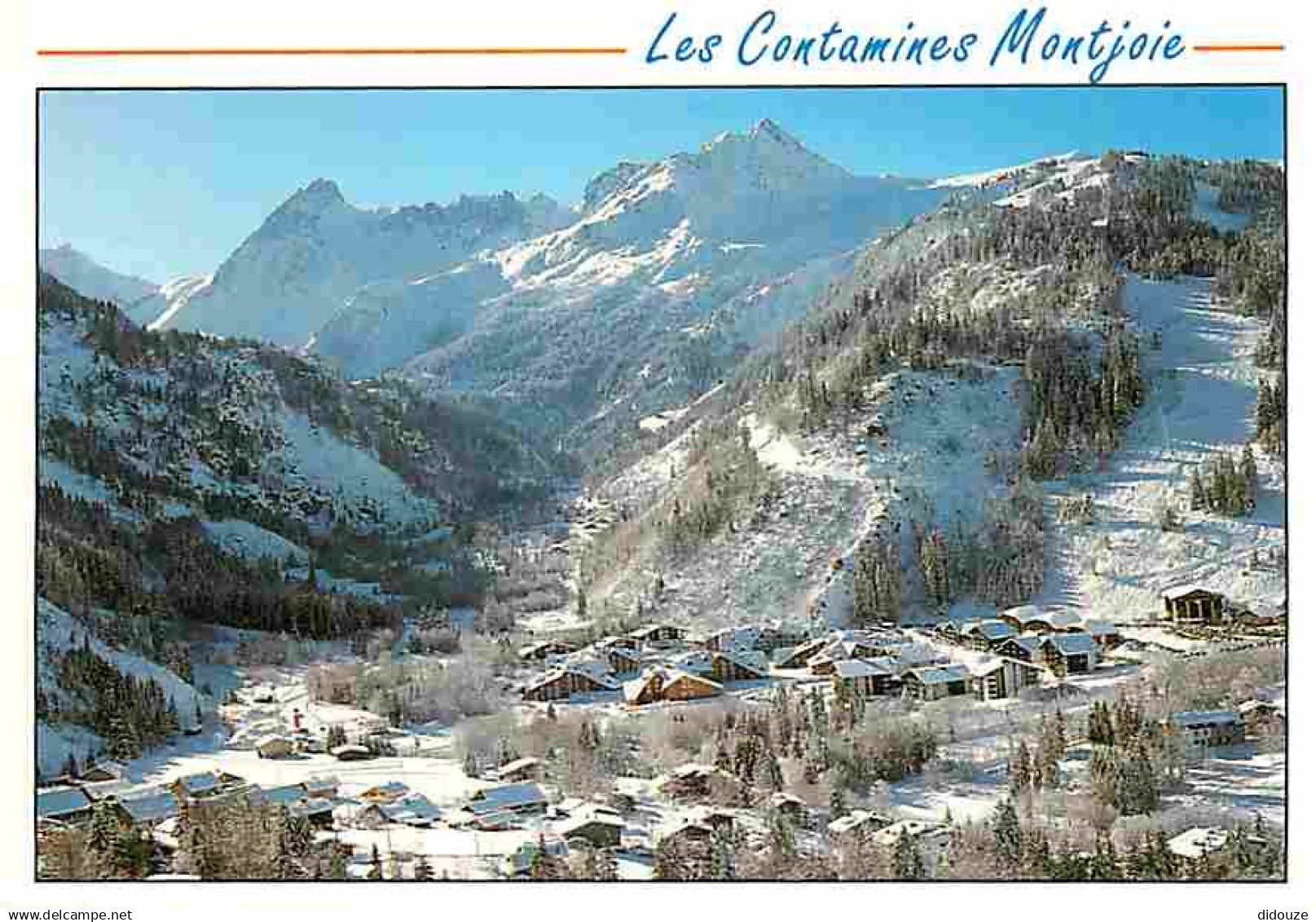 74 - Les Contamines Montjoie - Vue Générale aérienne - CPM - Voir Scans Recto-Verso