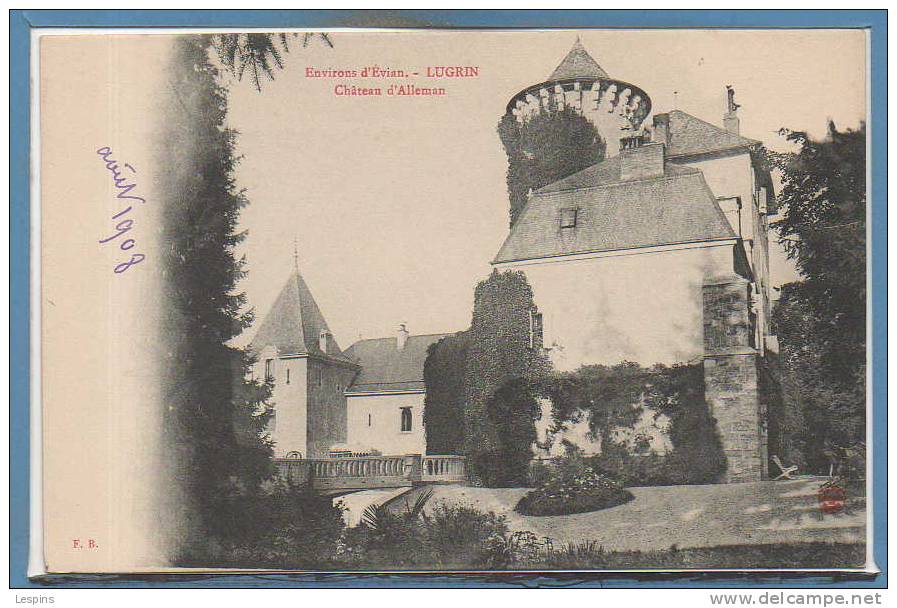 74 - LUGRIN -- Chateau d'Alleman