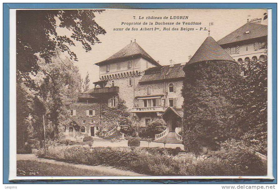 74 - LUGRIN -- Le chateau...