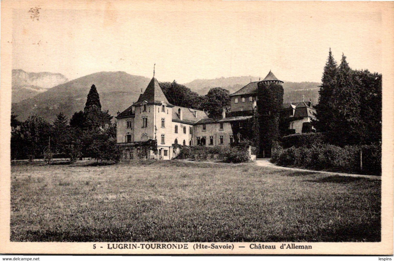 74 - LUGRIN - TOURRONDE -- Chateau d'Alleman