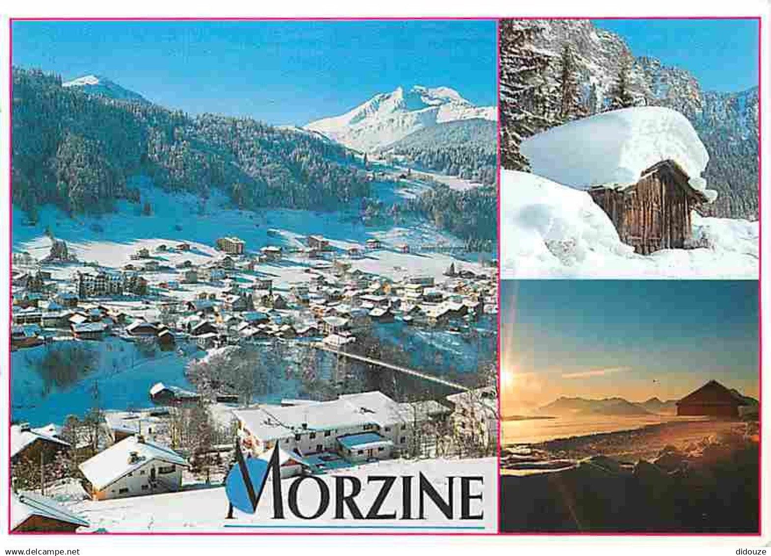 74 - Morzine - Multivues - Hiver - Neige - CPM - Voir Scans Recto-Verso