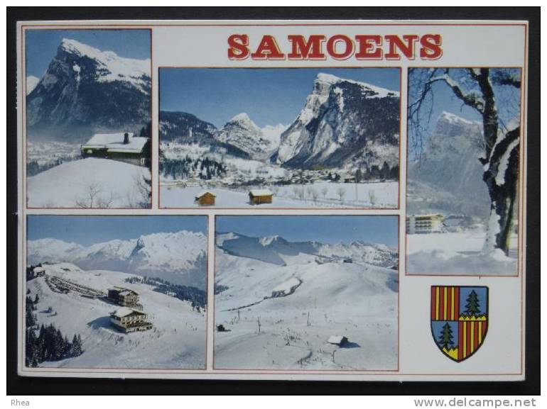 74 Samoëns multi vues station d'hiver D74D K74258K C74258C RH036481