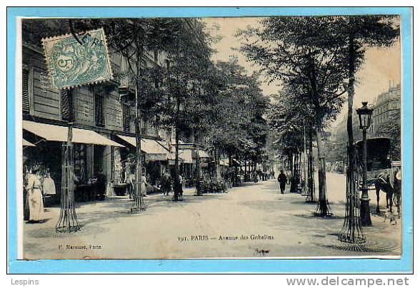 75 - 13 me --  Avenue des Gobelins