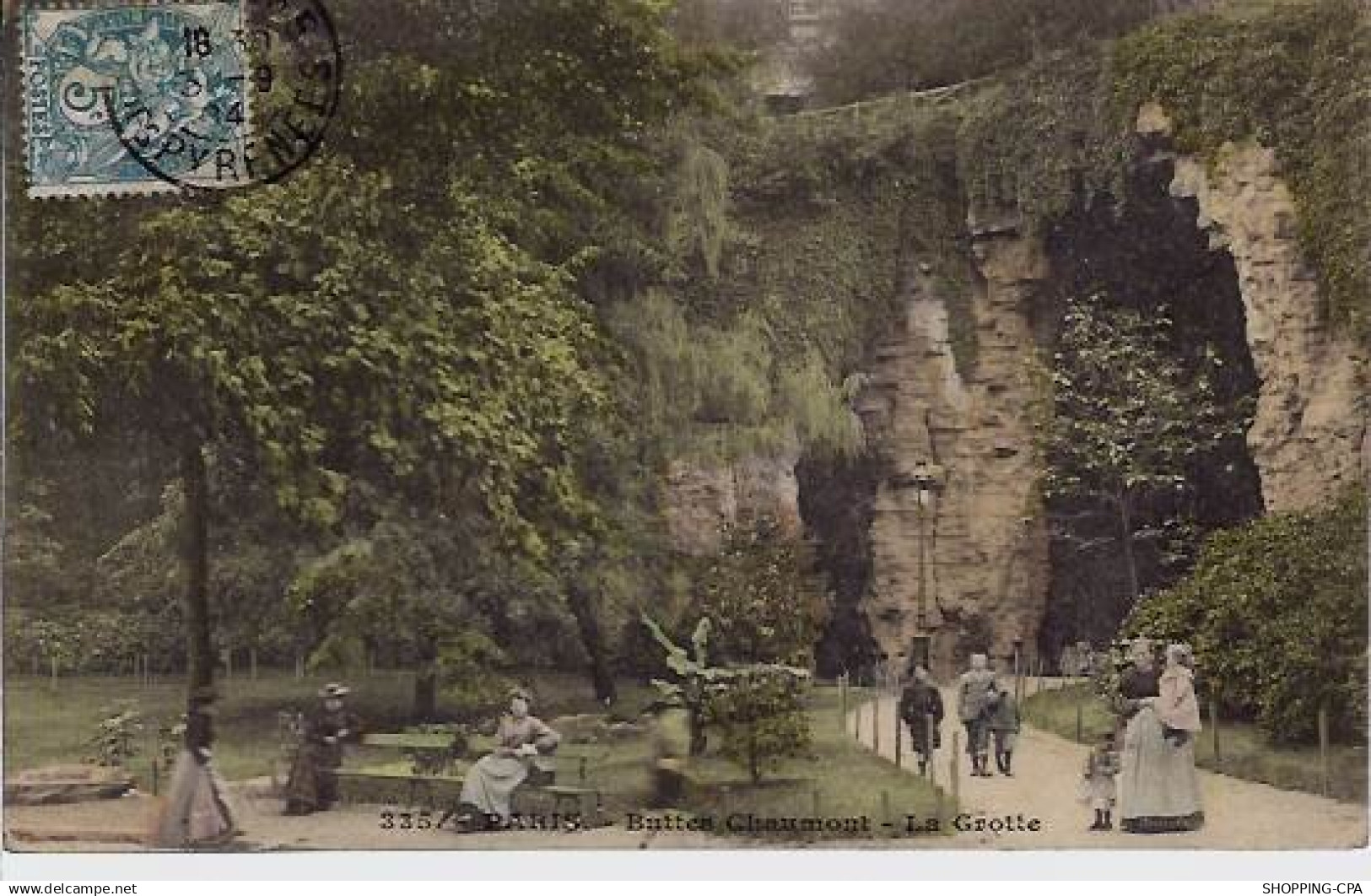 75 - Buttes Chaumont - La Grotte