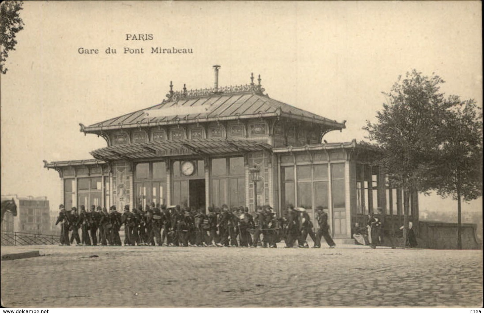 75 - GARES - PARIS - gare du Pont Mirabeau