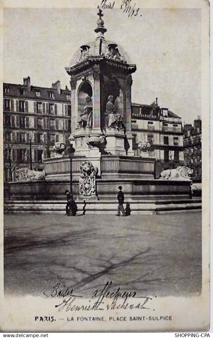 75 - La fontaine - Place Saint-Sulpice