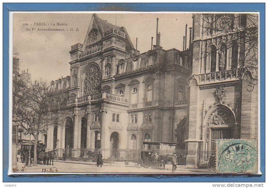 75 - PARIS - 01 Arr. -- La Mairie