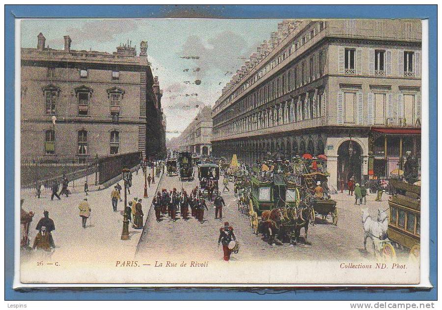 75 - PARIS - 01 Arr. -- La rue Rivoli