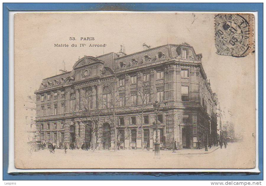 75 - PARIS - 04 Arr. -- Mairie