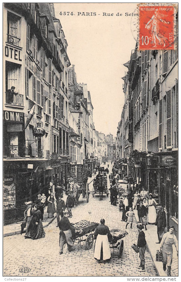 75-PARIS 06- RUE DE SEINE