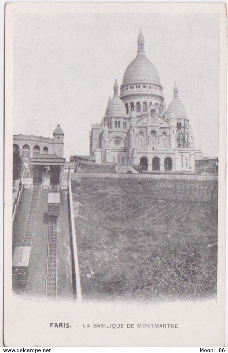 75 - PARIS -  18 ° ARRONDISSEMENT - LA BASILIQUE DE MONTMARTRE