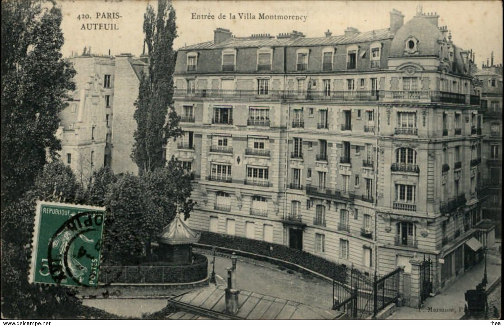 75 - PARIS - arrondissement 16 - villa Montmorency - Auteuil