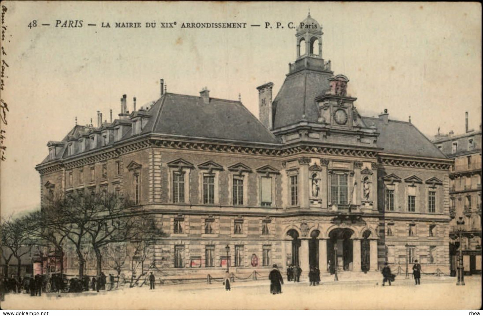 75 - PARIS - arrondissement 19 - Mairie du XIX