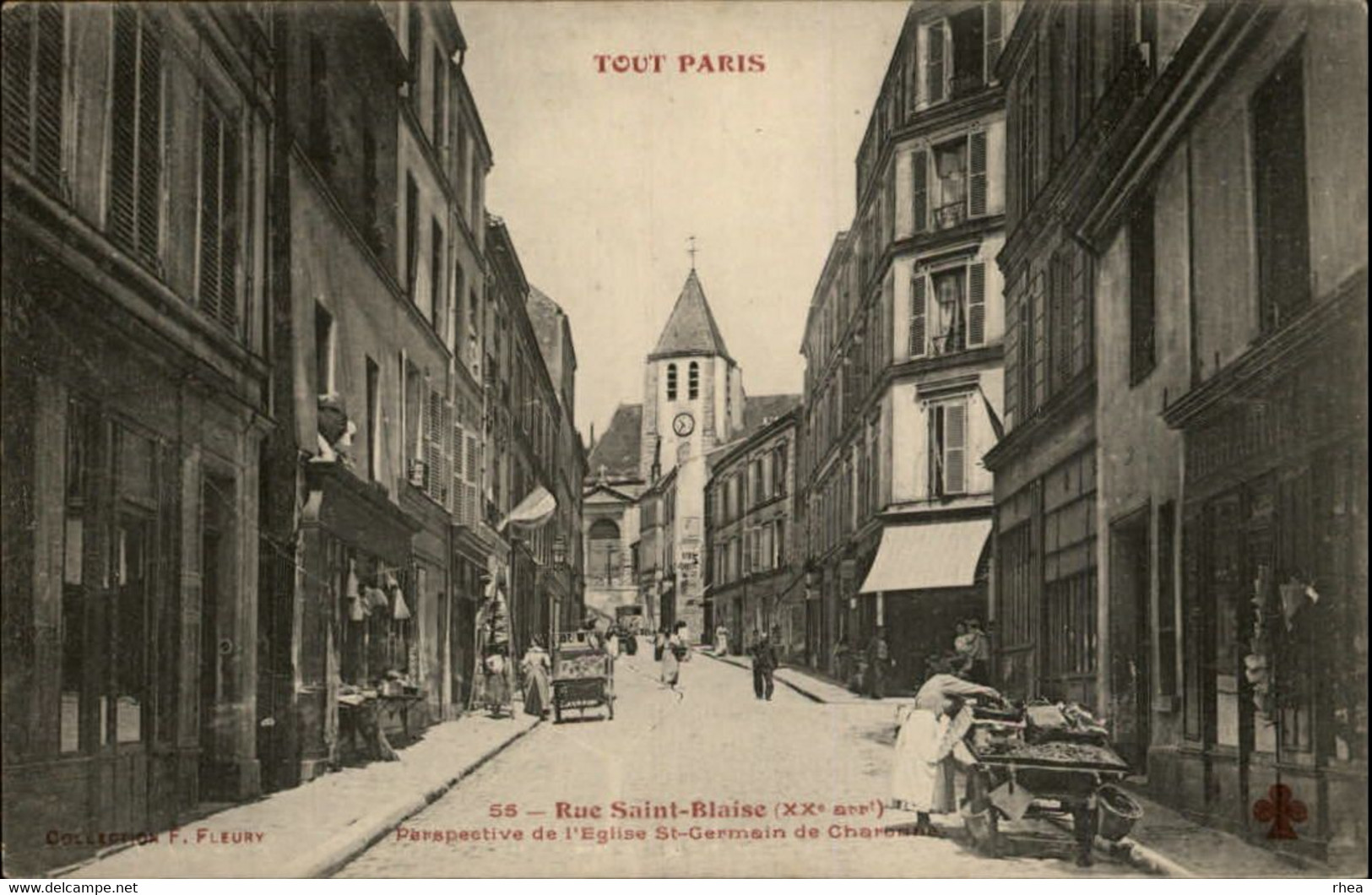 75 - PARIS - arrondissement 20 - Rue Saint-Blaise - Tout Paris