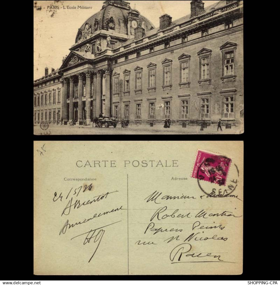 75 - Paris - L'ecole Militaire