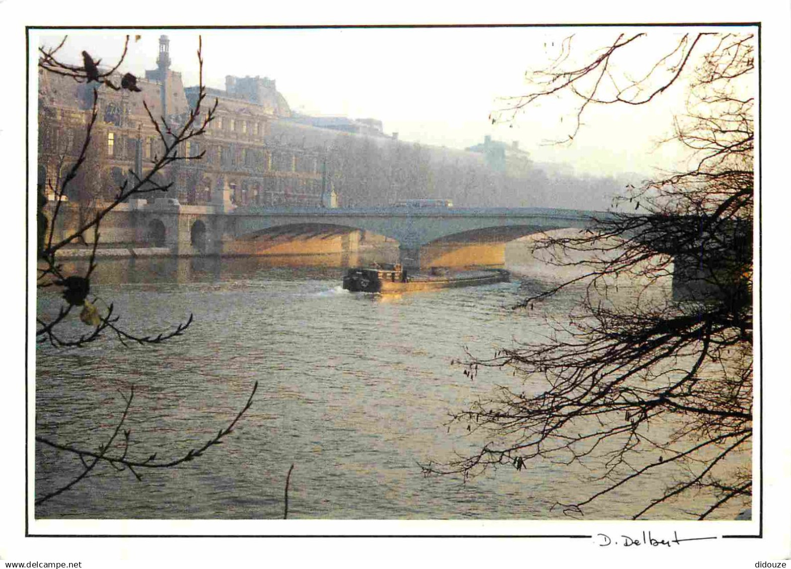 75 - Paris - La Seine et ses bords - Aube Fluviale - CPM - Voir Scans Recto-Verso