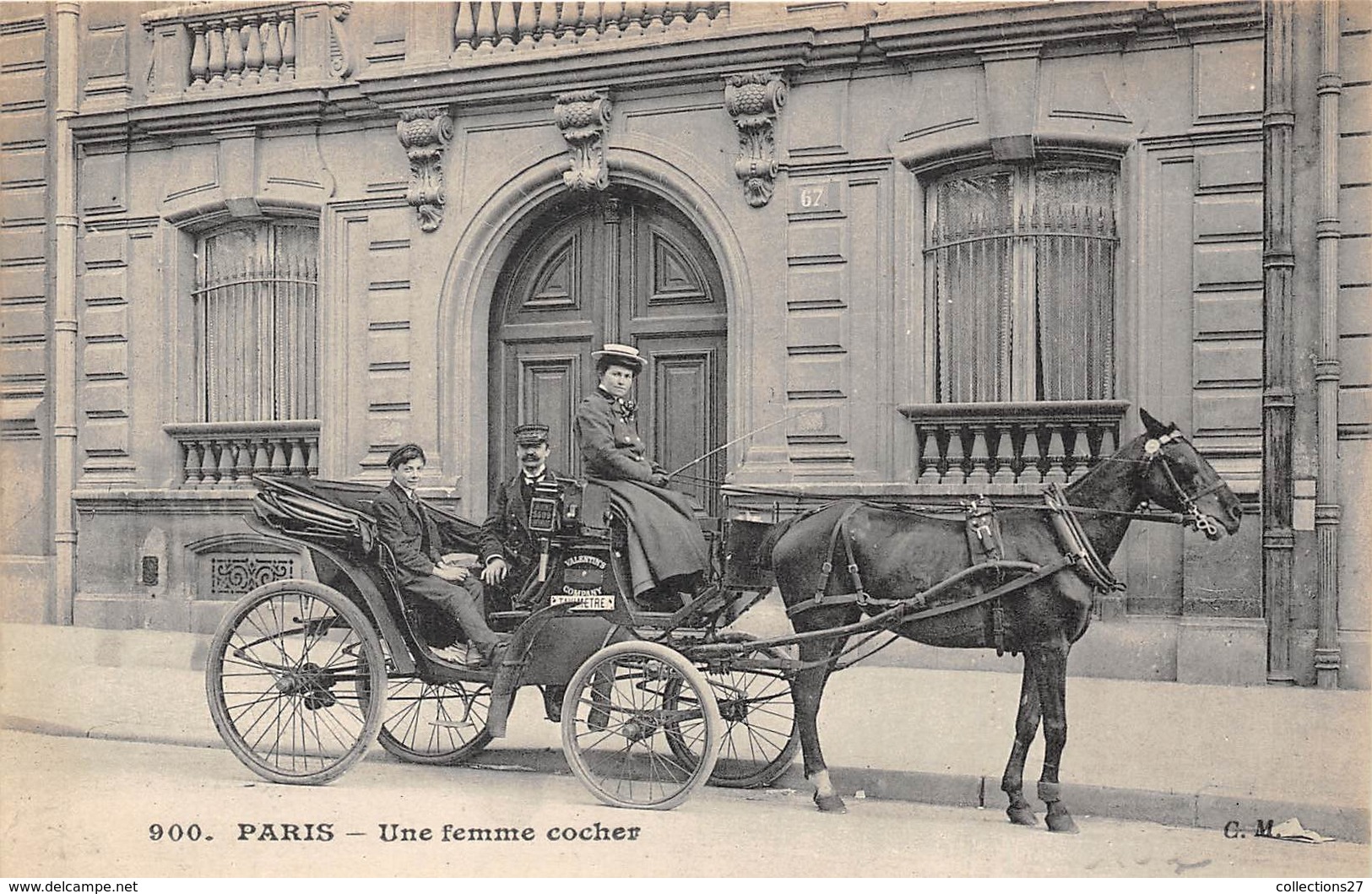 75-PARIS-LES FEMMES COCHER