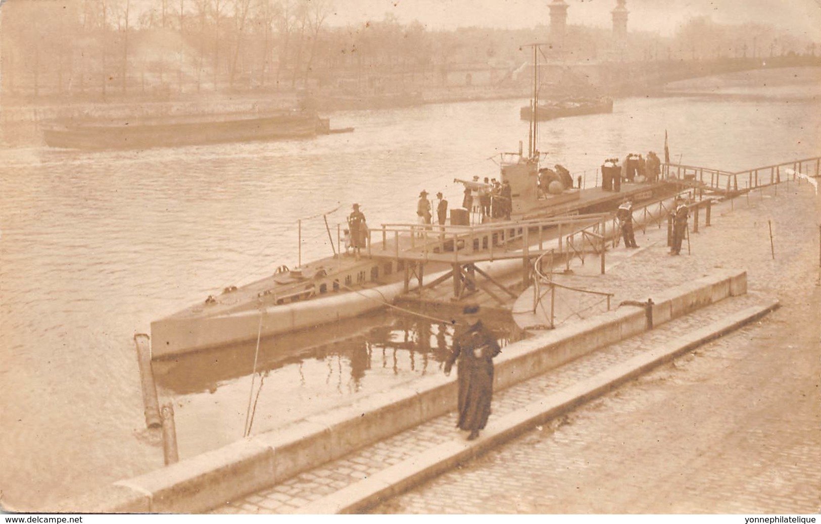 75 - PARIS - SEINE ET BORDS - 10338 - sous marin