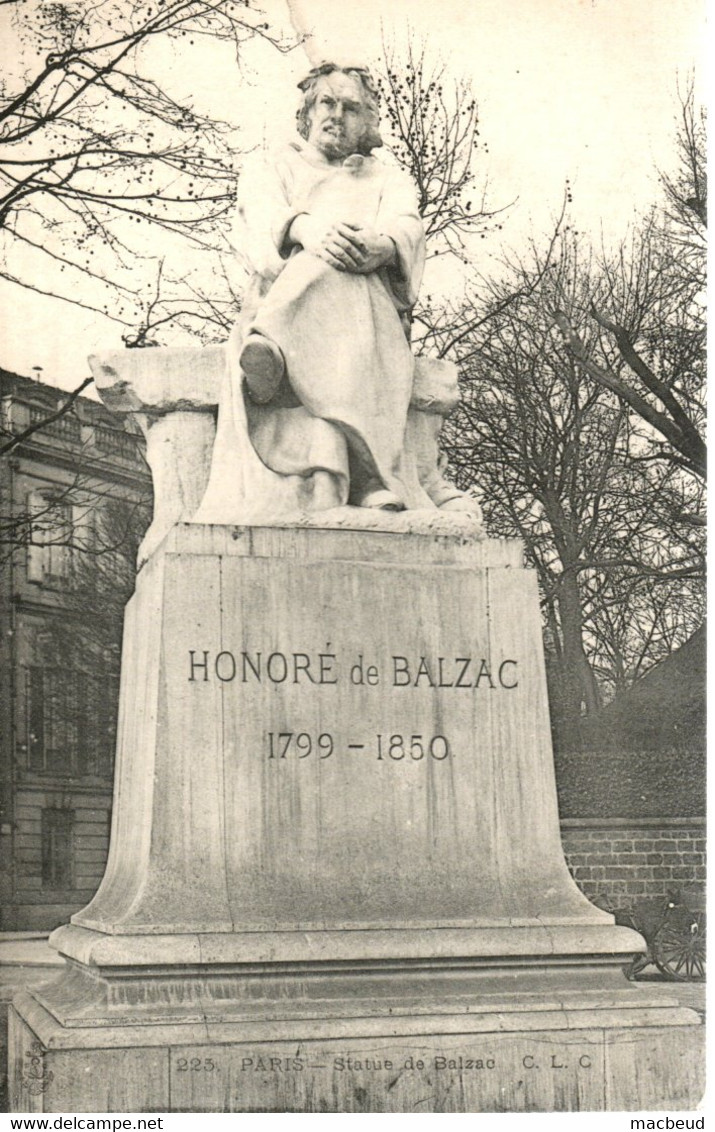 75-PARIS STATUE DE BALZAC maca4119