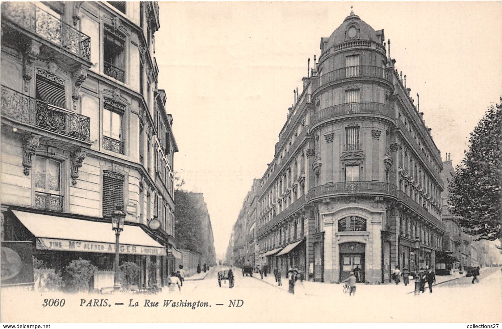 75008-PARIS-LA RUE WASHINGTON