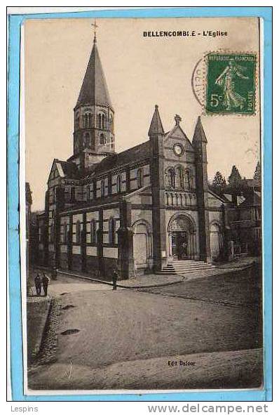 76 - BELLENCOMBRE -- L'Eglise