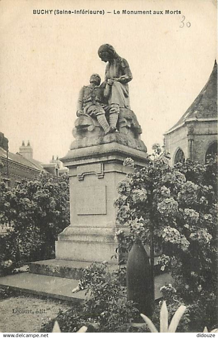 76 - Buchy - Le Monument aux Morts - CPA - Voir Scans Recto-Verso