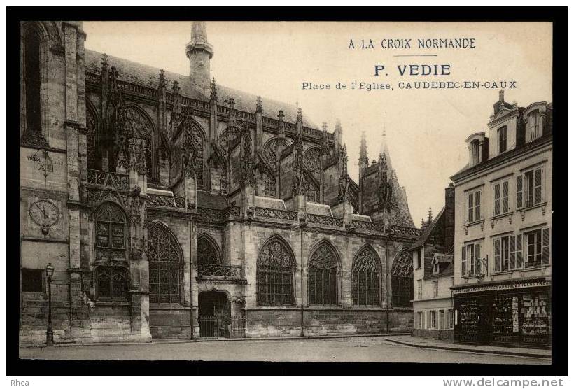 76 Caudebec-en-Caux eglise D76D K76164K C76164C RH096102