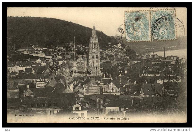 76 Caudebec-en-Caux eglise D76D K76164K C76164C RH096117