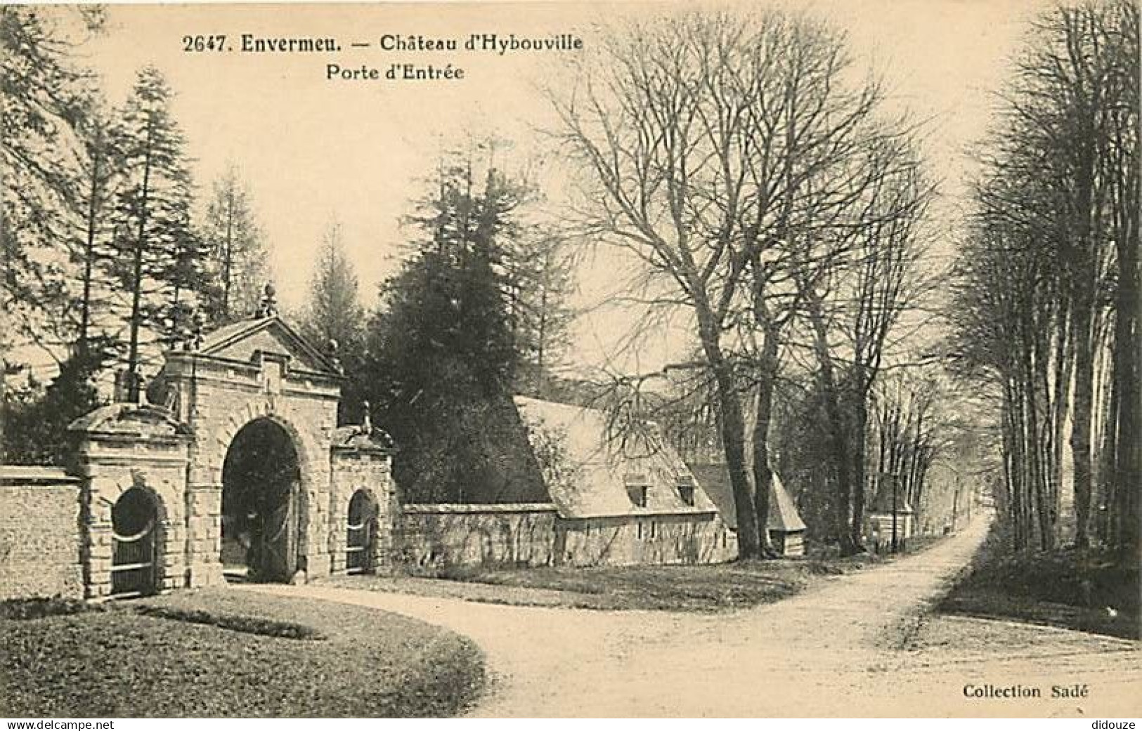 76 - Envermeu - Hybouville - Le Château - CPA - Voir Scans Recto-Verso