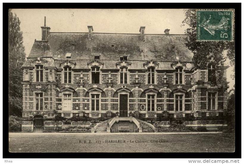 76 Harfleur 117 HARFLEUR - Le Ch?teau. C?t? Ouest chateau D76D K76305K C76341C RH008901