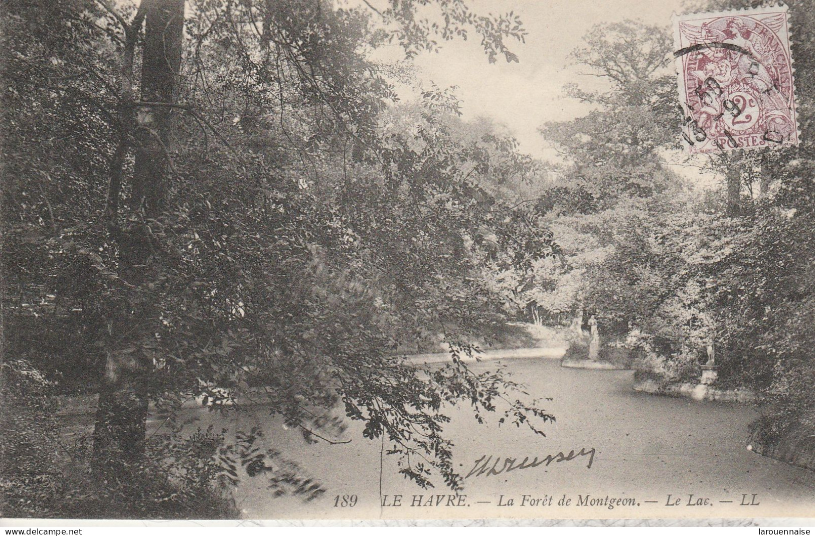 76 - LE HAVRE - La Forêt de Montgeon - Le  Lac