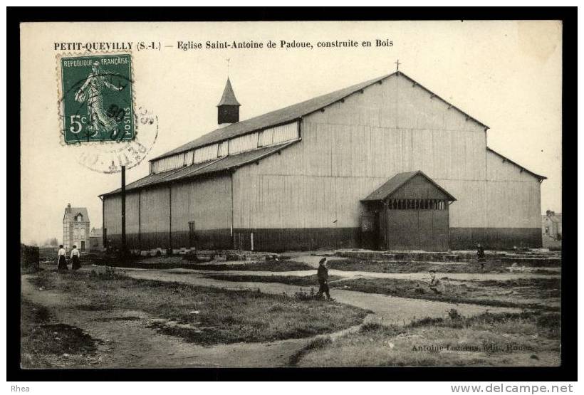 76 Le Petit-Quevilly eglise en bois D76D C76498C RH097307