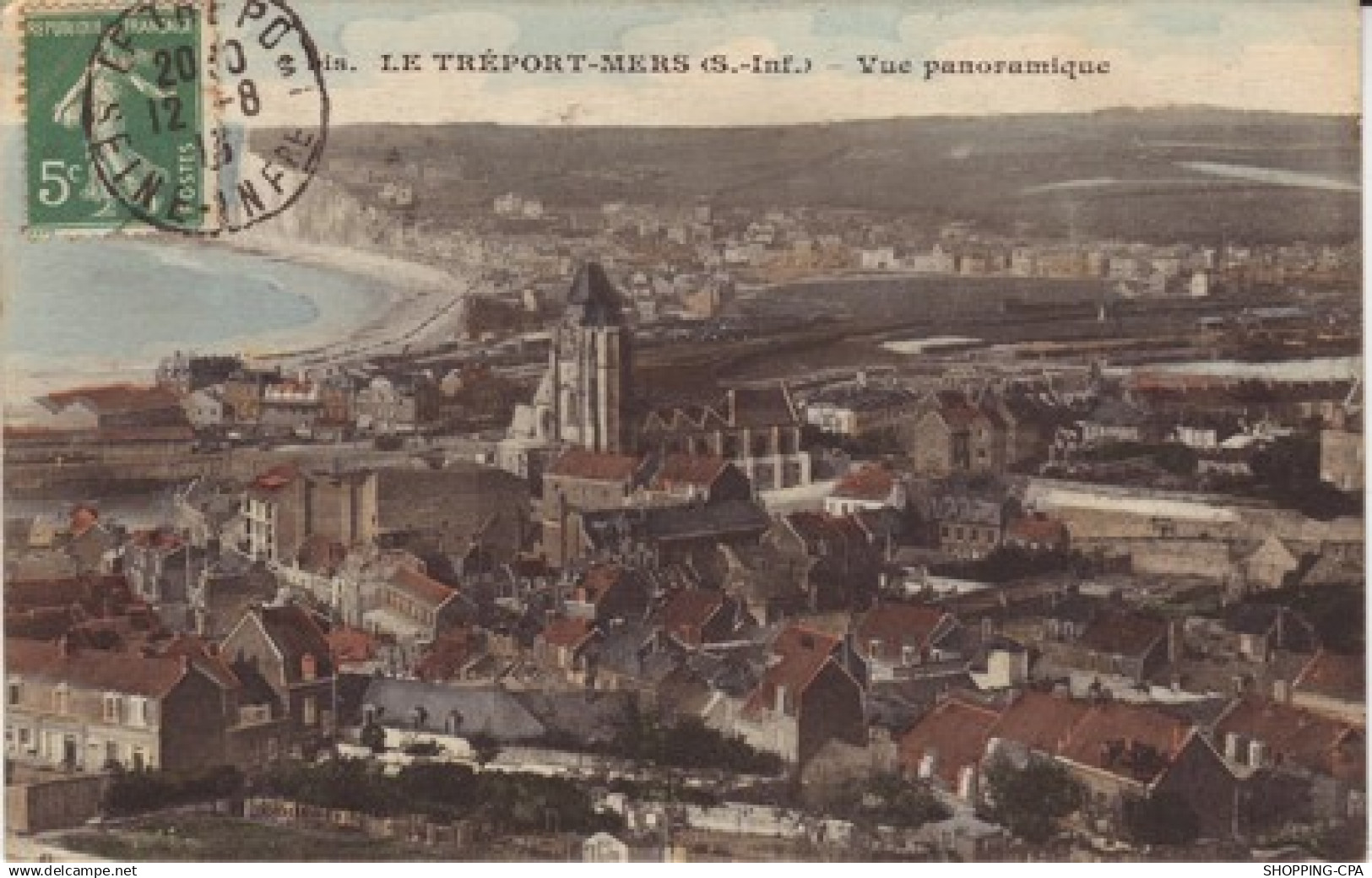 76 - Le Treport-Mers - Vue panoramique